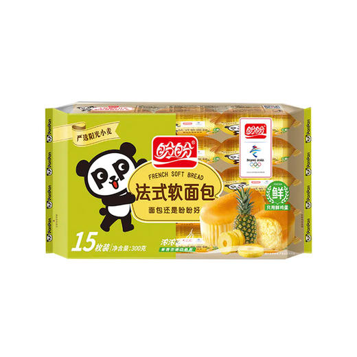 盼盼软面包 菠萝味 300g 商品图0