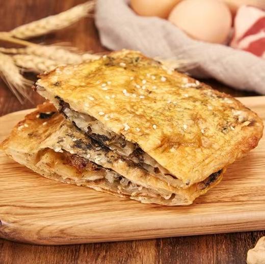 【严选】楚炉葱香猪肉味薄饼锅盔500g*3袋 商品图3
