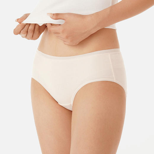 都市丽人基础系列舒肤棉单品内裤三角中叉女士内裤LK25Q6 商品图1