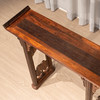 紫檀夹头榫云纹翘头案 商品缩略图2