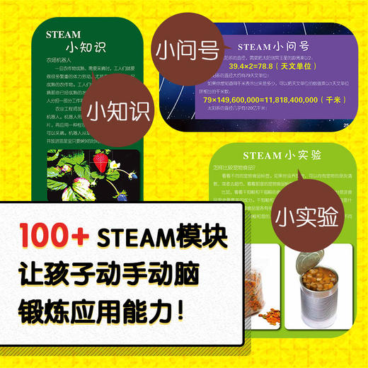 【童趣】Highlights美国经典儿童科学全书  科技与生活(12册)+ 宇宙与自然(12册) 商品图2