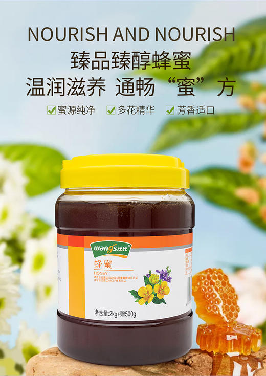 汪氏蜂蜜2.5kg 商品图0