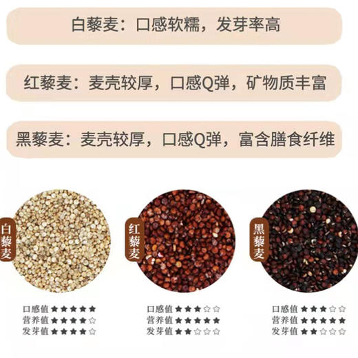 藜源世嘉 有机三色藜麦 500g/袋 商品图2