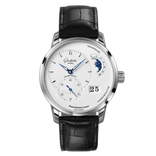 格拉苏蒂原创 （Glashütte Original）偏心系列腕表 1-90-02-42-32-50（折叠扣 短款） 商品图0