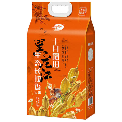 十月稻田生态长粒香大米5kg 商品图1