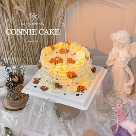 【0954】复古刮花蛋糕