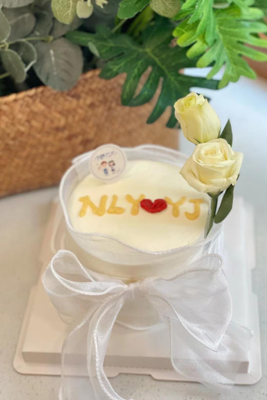 四寸鲜花奶油蛋糕 下单前请仔细阅读商品详情 商品图0