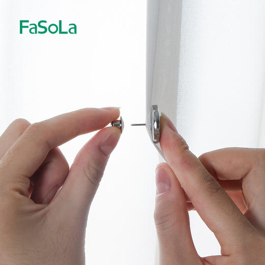 FaSoLa窗帘磁吸闭合扣防漏光遮光窗帘扣环合拢夹子对吸磁铁固定器 商品图10