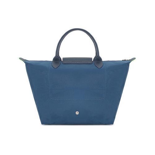 Longchamp/珑骧 2021款 女士LE PLIAGE GREEN系列中号织物短柄可折叠手提包饺子包 1623 919 商品图2