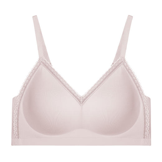 爱帝女士无痕无钢圈月牙边开扣文胸 商品图4