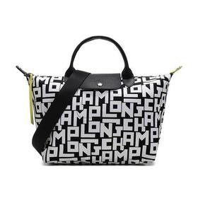 Longchamp/珑骧 女士LE PLIAGE系列织物中号手提单肩包 1515 412