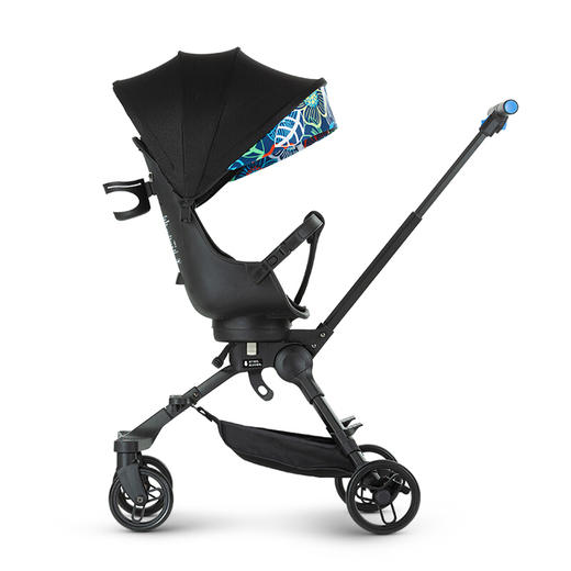 Playkids遛娃神器婴儿推车X3-次元黑 商品图1