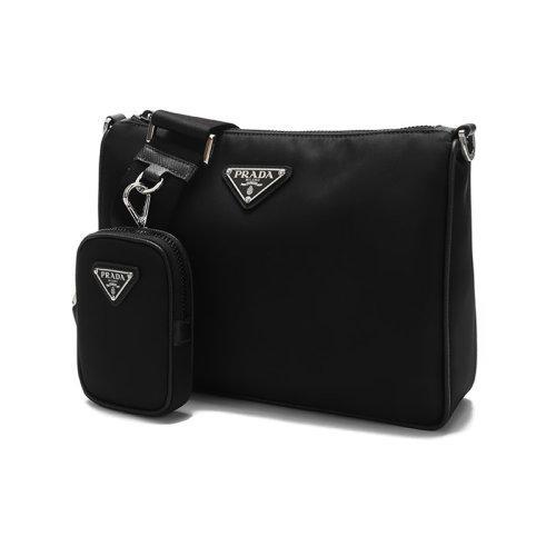 PRADA/普拉达 男士织物单肩斜挎包带小包 2VH113 2DMH 商品图6