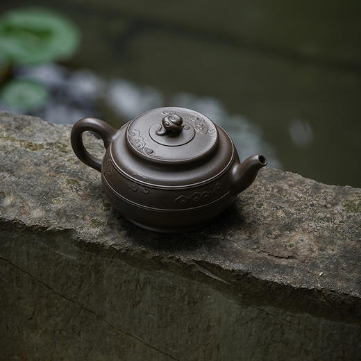 龙德堂陶艺 汤宣武《瑞云系列之晴云》原矿青段 290 cc 商品图1