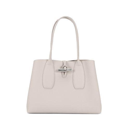Longchamp/珑骧 女士ROSEAU系列牛皮手提单肩包 10060 HPN 商品图30