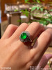 2031908，玻璃艳绿蛋面戒指，49999 商品缩略图0