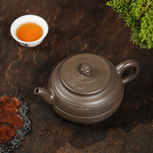 龙德堂陶艺 汤宣武《瑞云系列之晴云》原矿青段 290 cc 商品图3