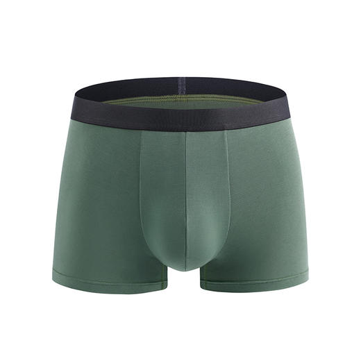 【男士莫代尔撞色】风格男士内裤日文包装莫代尔平角内裤男人内衣男生纯色 商品图5