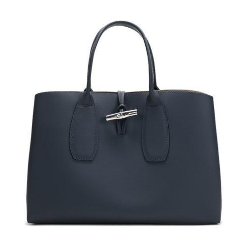 Longchamp/珑骧  女士ROSEAU系列大号牛皮手提包 10059 HPN 商品图5