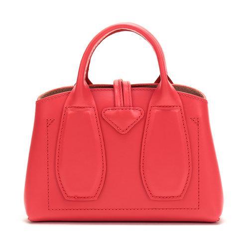 Longchamp/珑骧 士ROSEAU系列特小号皮质手提单肩斜挎包10057HSC 商品图3