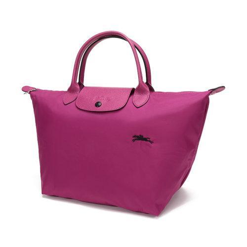 Longchamp/珑骧  女士LEPLIAGECLUB系列中号织物短柄可折叠手提包饺子包1623619 商品图26