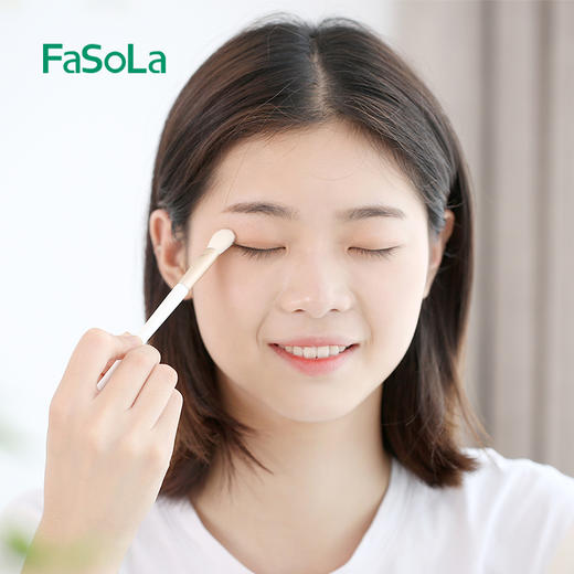 FaSoLa化妆刷套装初学者全套好看少女眼影散粉眉刷化妆工具收纳包 商品图7