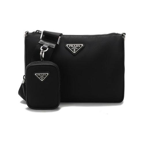 PRADA/普拉达 男士织物单肩斜挎包带小包 2VH113 2DMH 商品图5