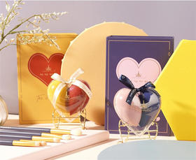 【YZ】尔木萄AMORTALS心悦爱心美妆蛋超软不吃粉干湿两用粉扑2个装