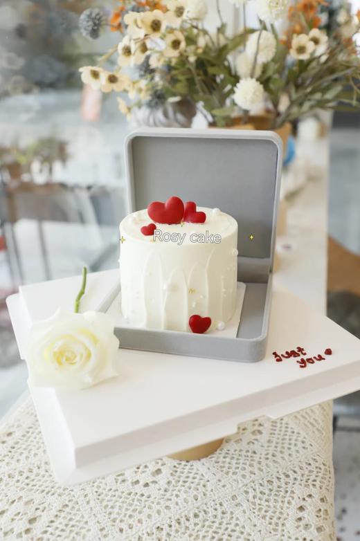 迷你小红心戒指盒 商品图0