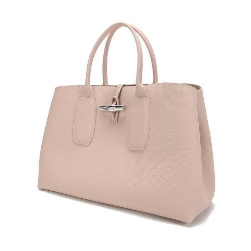 Longchamp/珑骧  女士ROSEAU系列大号牛皮手提包 10059 HPN 商品图31