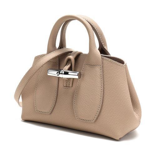 Longchamp/珑骧  女士ROSEAU系列迷你款牛皮手提单肩斜挎包 10057 HPN 商品图11