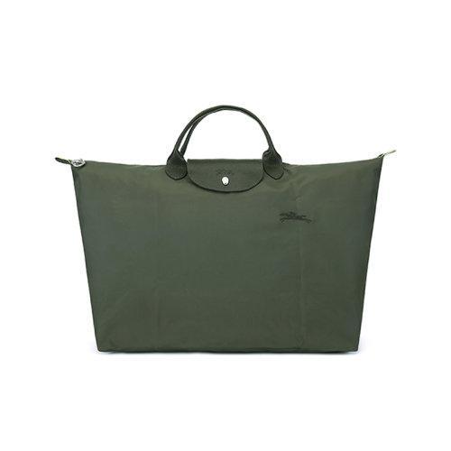 Longchamp/珑骧 女士LE PLIAGE GREEN系列大号织物短柄可折叠手提包旅行包饺子包 1624 919 商品图0