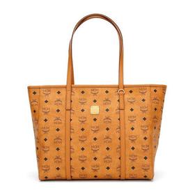 MCM/MCM 女士ToniVisetos系列涂层帆布中号手提单肩包购物袋 MWPAATN01