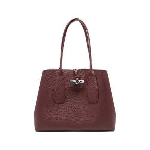 Longchamp/珑骧 女士ROSEAU系列牛皮手提单肩包 10060 HPN 商品图35