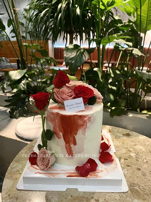 | 秋冬鲜花蛋糕（此款蛋糕禁止使用金箔，以最终呈现效果为准） | 商品图0