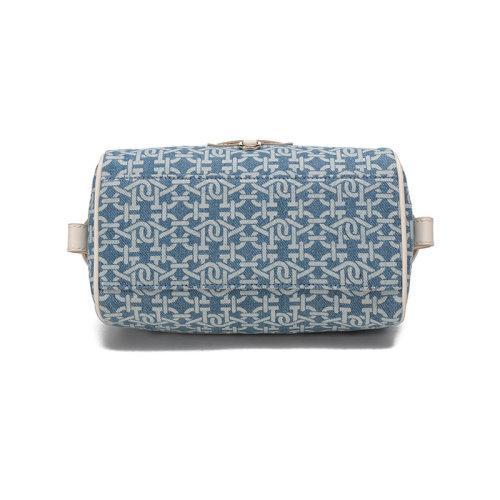 BALLY/巴利 【22春夏新款】 女士织物手提单肩斜挎包带小包迷你款 EVIN DMN 商品图4