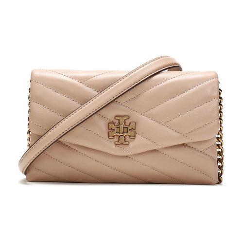 Tory Burch/汤丽柏琦 女士KIRA系列羊皮单肩斜挎包双T LOGO 64068 商品图5