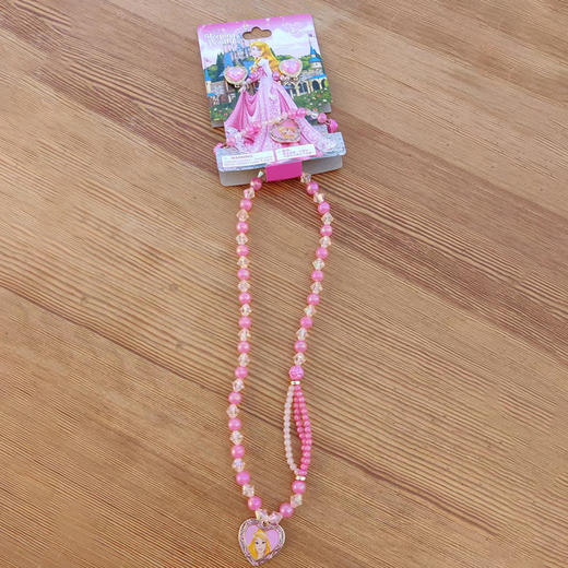 迪士尼 爱洛/贝尔公主项链手链耳环三件套/HelloKitty两件套项链 儿童首饰|百里居 商品图5