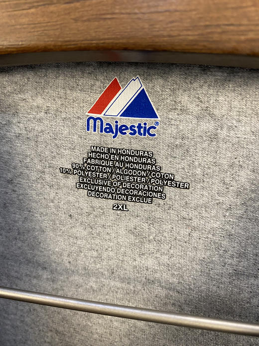 Majestic MLB 美国职业棒球大联盟 
世界锦标赛 短袖T恤 _SST(2XL) 商品图2