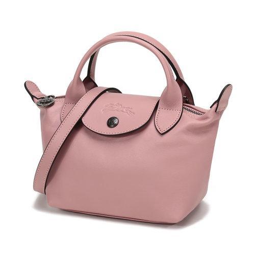 Longchamp/珑骧 女士LEPLIAGECUIR系列羊皮革迷你款手提单肩斜挎包饺子包 1500 757 商品图46