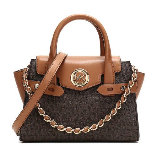 Michael Kors/迈克·科尔斯 MK女包 CARMEN系列人造革/皮革手提单肩斜挎包 30T0GNMM0B 商品图5