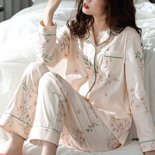 裁缝学苑AQ94睡衣纸样女装春秋纯棉长袖服装家居服秋季2022年新款 商品图1