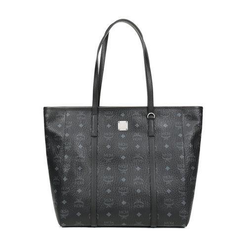 【国内现货】MCM/MCM 女士中号人造革/牛皮革ToniVisetos购物袋手提单肩包MWPAATN03 商品图5