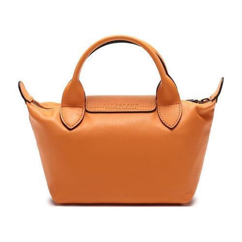 Longchamp/珑骧 女士LEPLIAGECUIR系列羊皮革迷你款手提单肩斜挎包饺子包 1500 757 商品图7