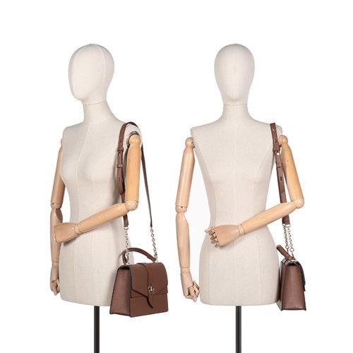 Michael Kors/迈克·科尔斯【22春夏新款】女士Greenwich系列皮革手提单肩斜挎包牛皮中号 30H1GGRS2L 商品图14