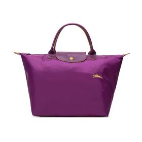 Longchamp/珑骧  女士LEPLIAGECLUB系列中号织物短柄可折叠手提包饺子包1623619