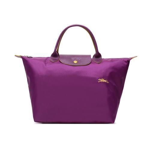 Longchamp/珑骧  女士LEPLIAGECLUB系列中号织物短柄可折叠手提包饺子包1623619 商品图0