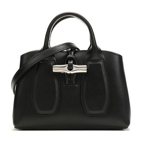 Longchamp/珑骧 士ROSEAU系列特小号皮质手提单肩斜挎包10057HSC 商品图5