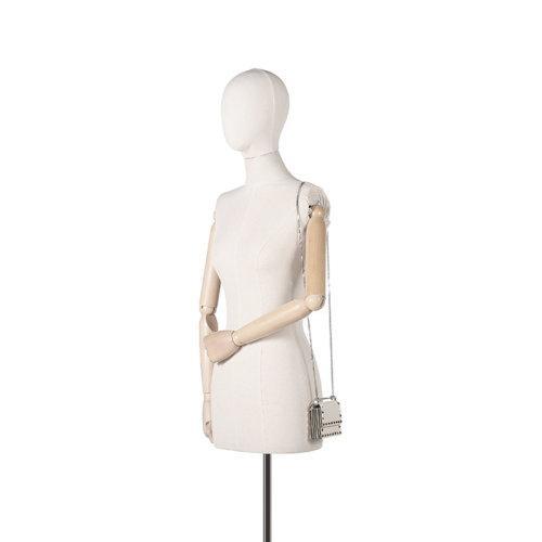 Valentino/华伦天奴 【22春夏新款】 女士皮革铆钉装饰单肩斜挎包链条包 XW2P0X05BOL 商品图9