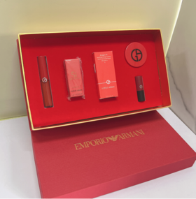 【高端大气上档次】阿玛尼挚爱情人节彩妆礼盒五件套